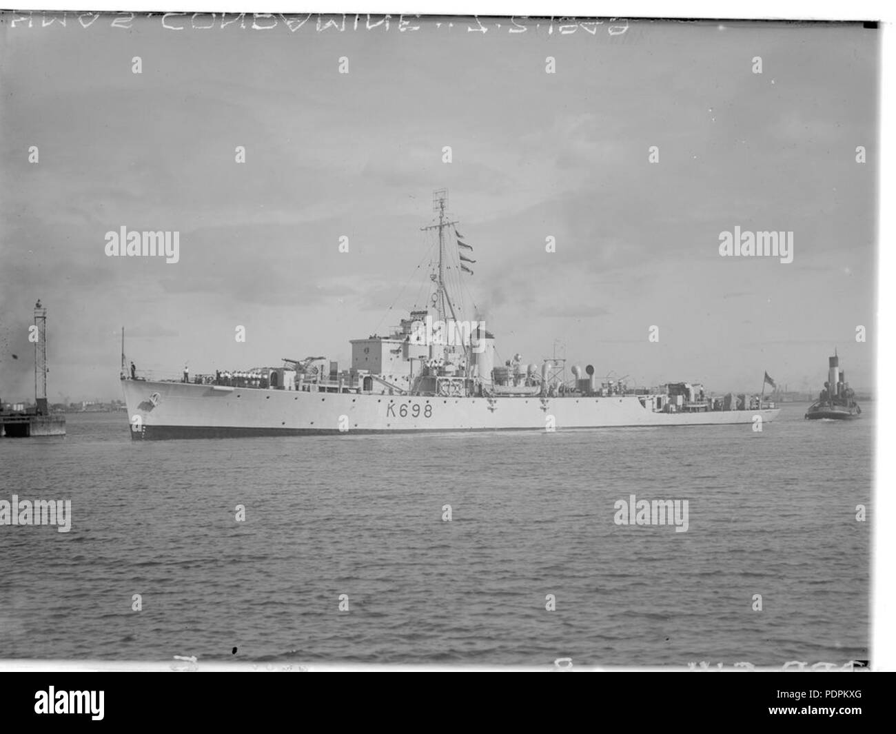 57 HMAS Condamine par Allan Green h91.250 SLV 1070 Banque D'Images