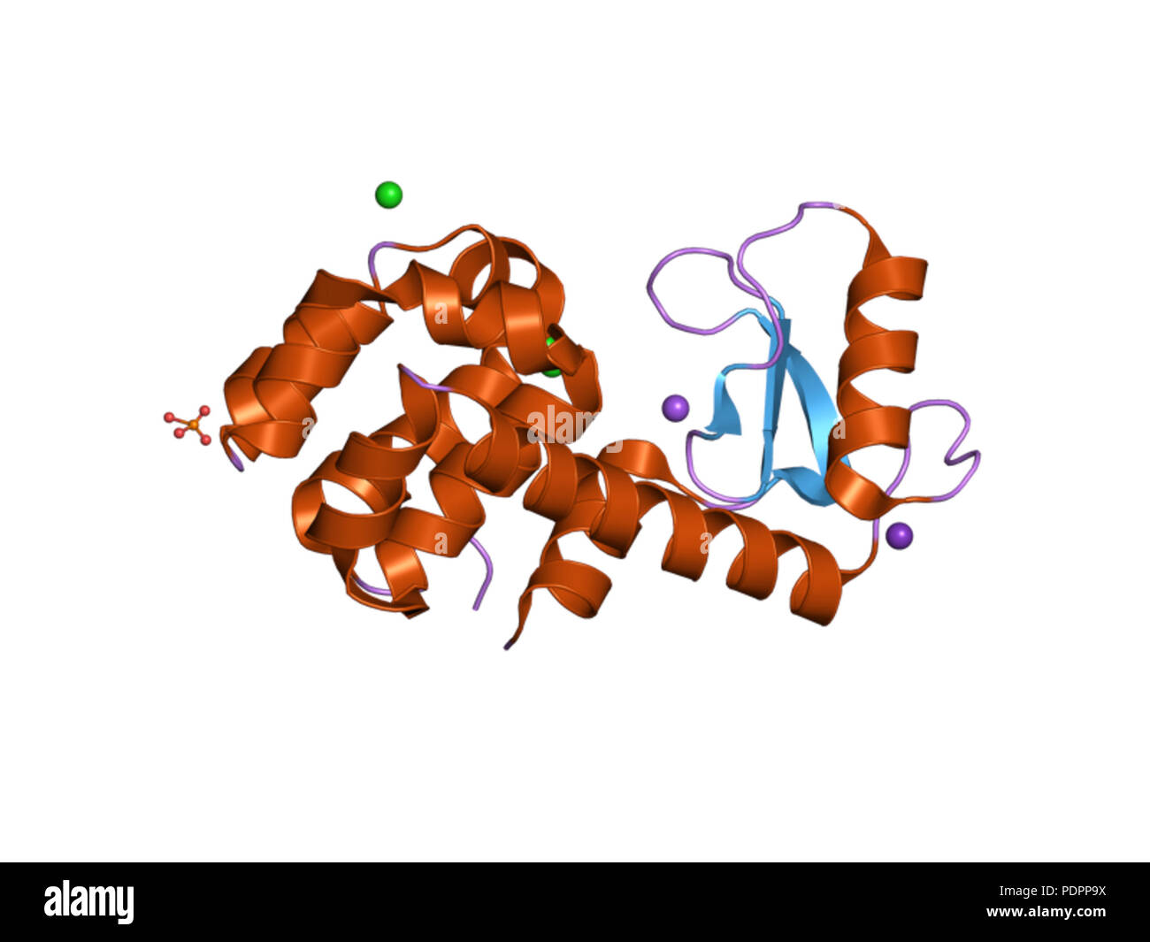 280 PDB 3f9l'EBI Banque D'Images