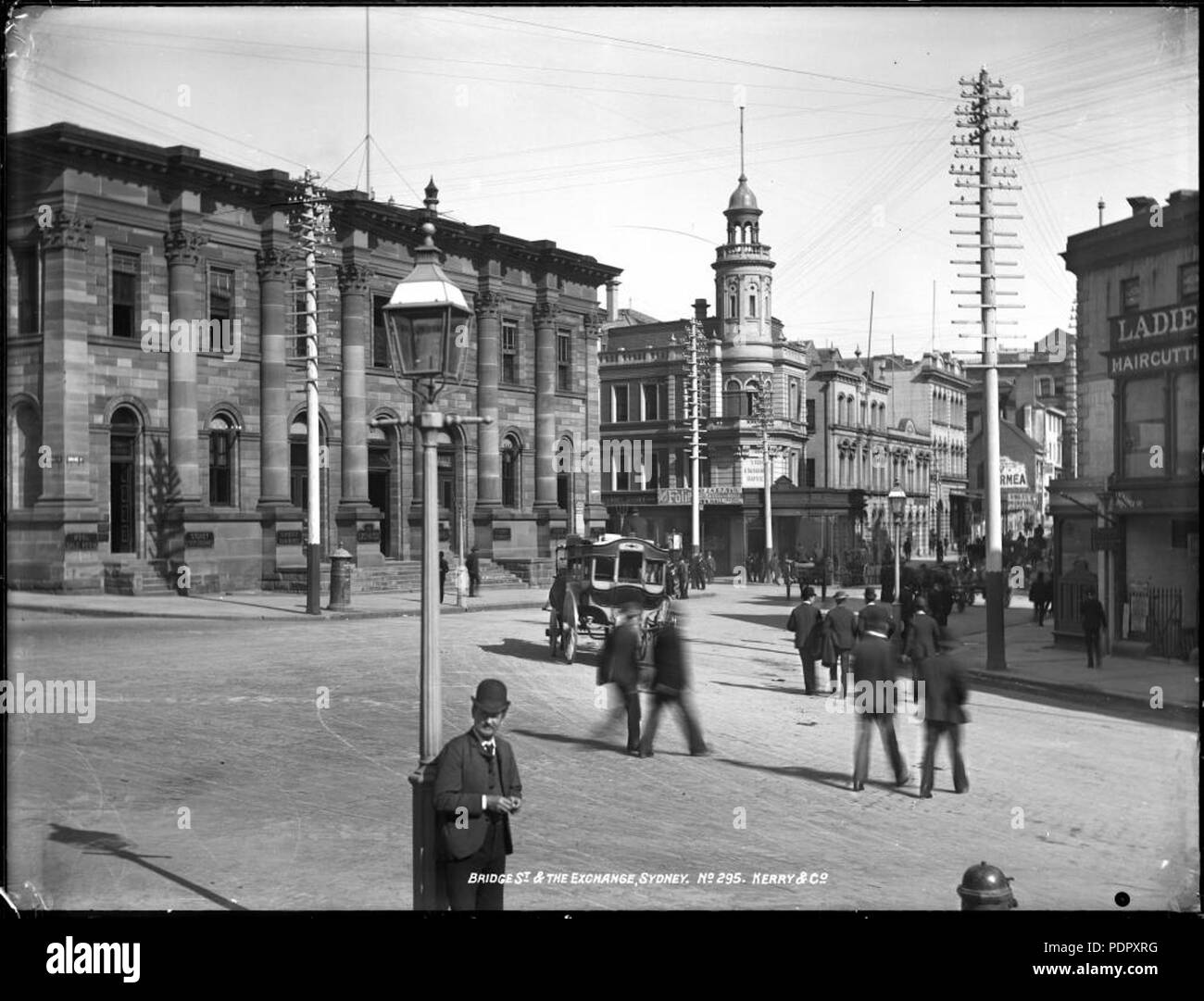 27 rue de pont et de l'échange, Sydney (9014713400) Banque D'Images