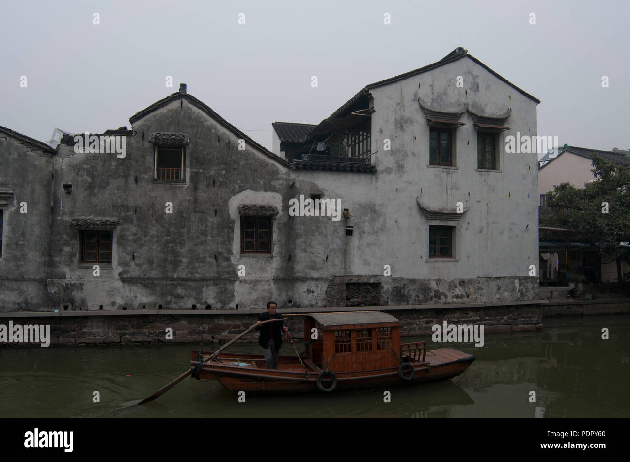 Région des lacs et rivières ，，logement Huizhou Chine Banque D'Images