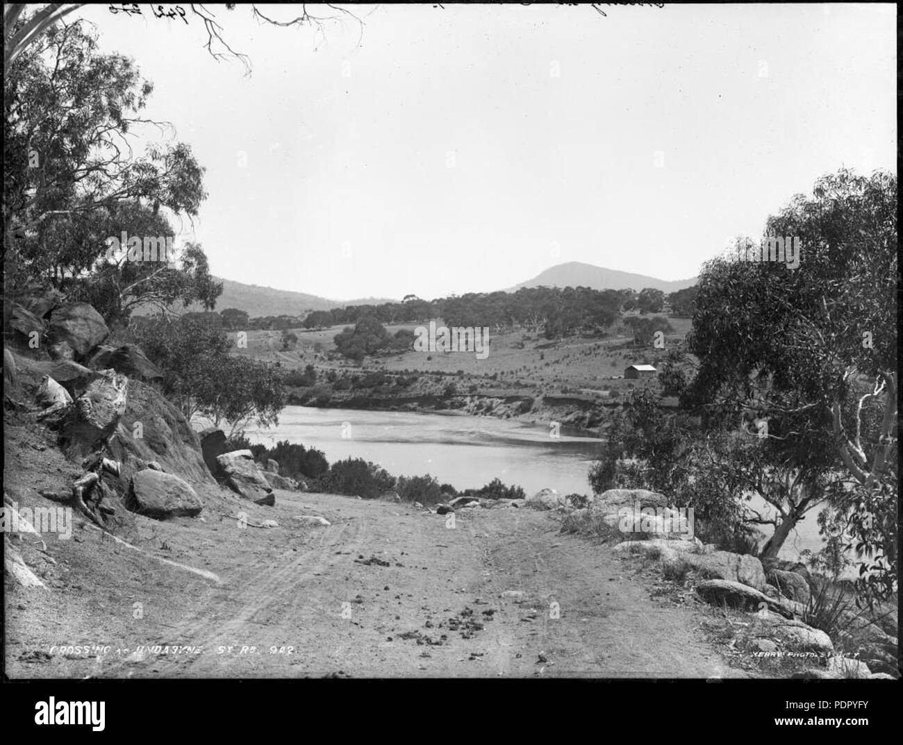 37 au croisement à Jindabyne, Sy. Rr. (4903263851) Banque D'Images