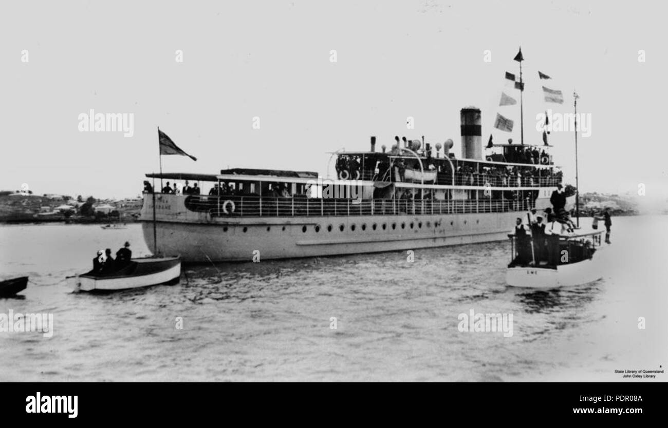 40 1 161735 StateLibQld Doomba (navire) Banque D'Images