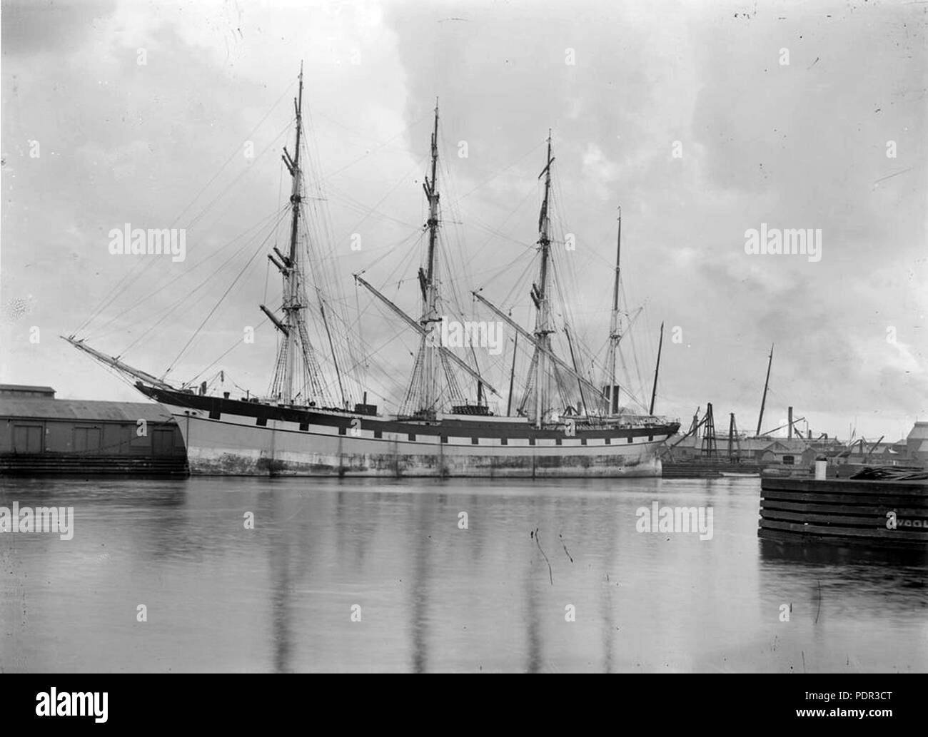 70 James Kerr (navire, 1892) - SLV H91.325-1442 Banque D'Images