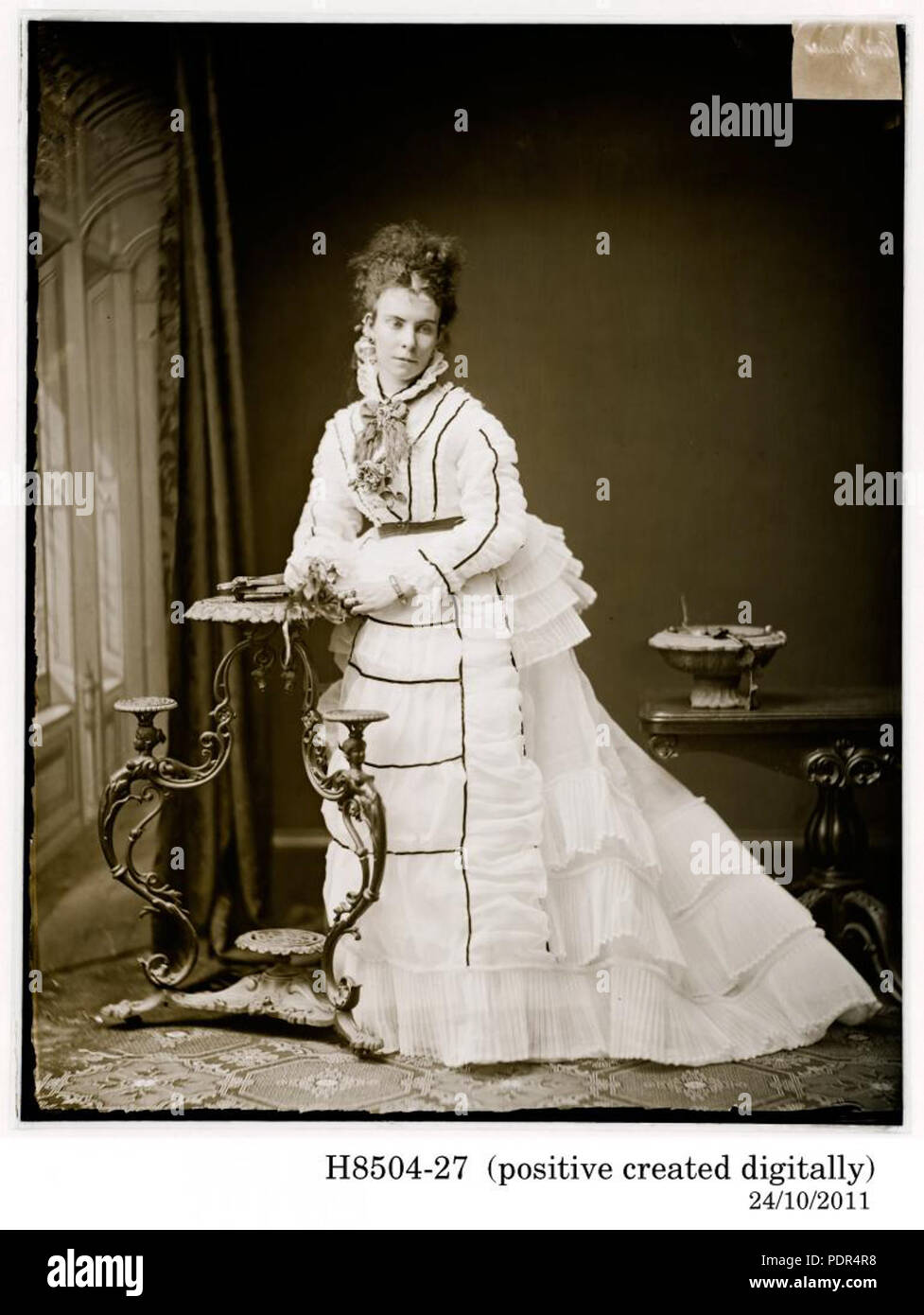 86 Mme Munro, Freeman Brothers Studio, 1871-1880 (8287151400) Banque D'Images