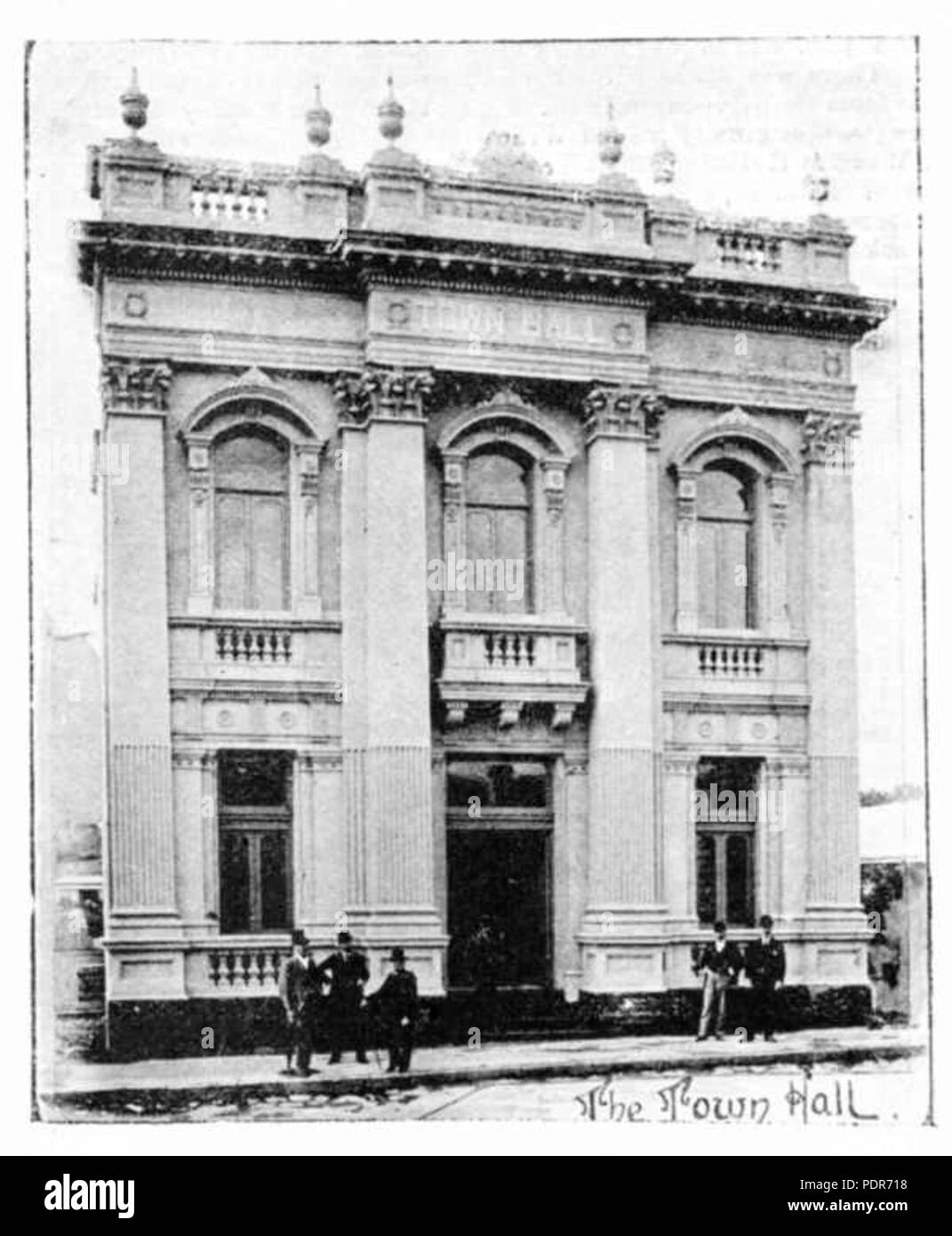 75 Hôtel de ville 1894 Kilmore Banque D'Images