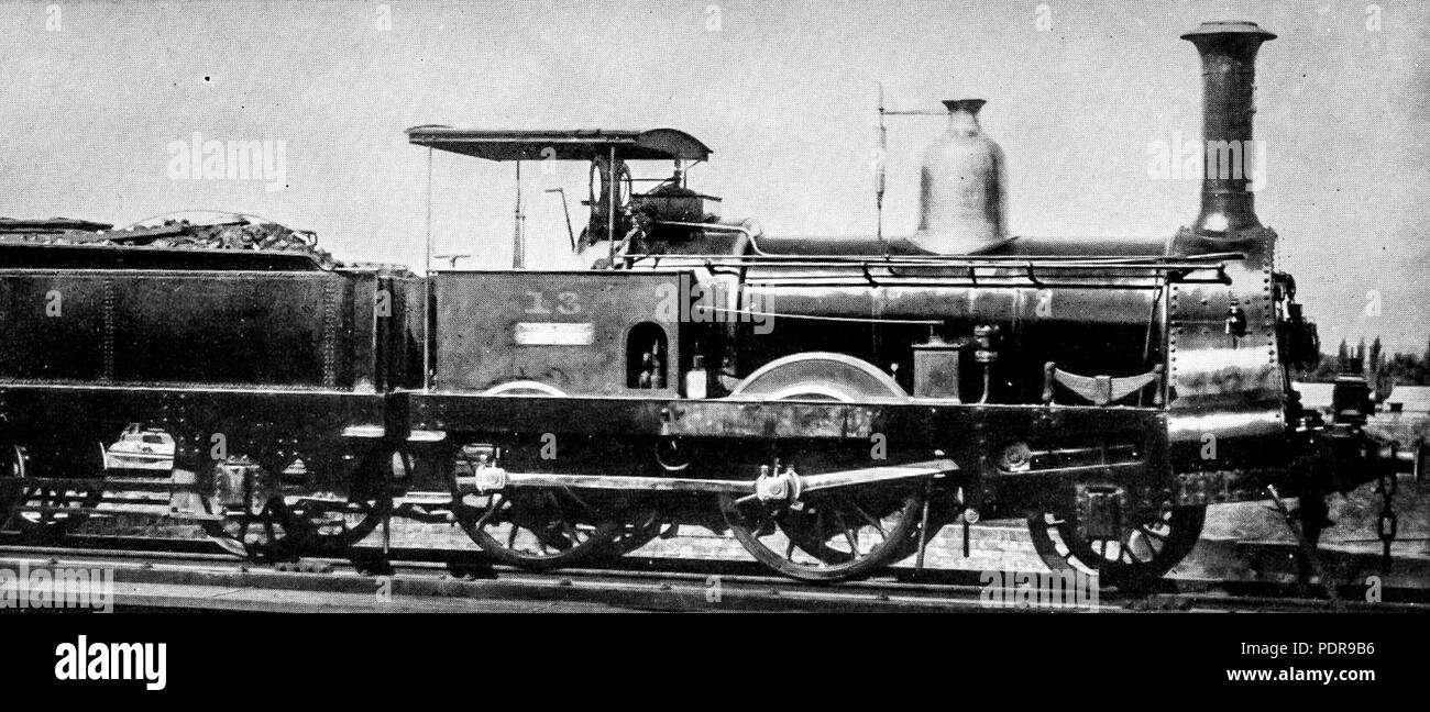 91 Locomotive 13 NSWGR Banque D'Images