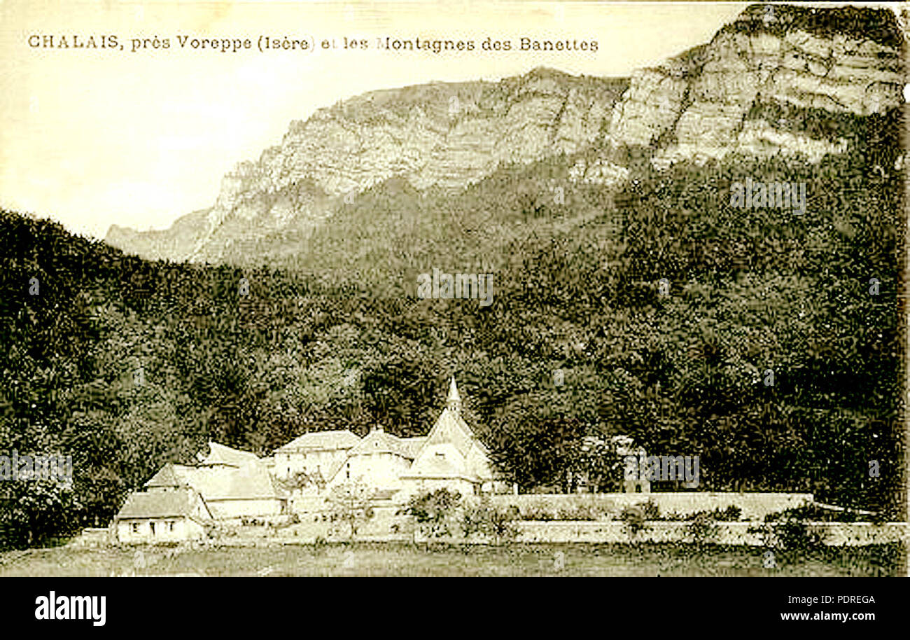 98 Chalais près Voreppe Banque D'Images