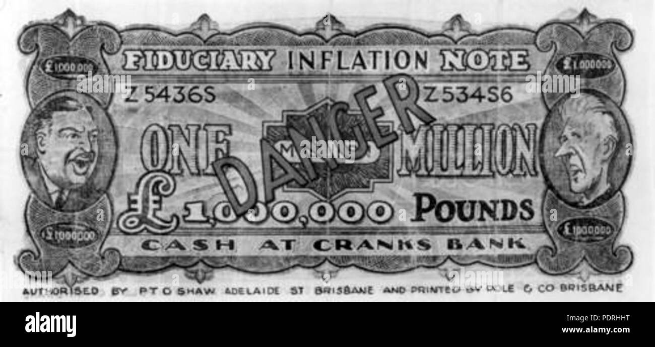 Caricature politique, 1931 97 Banque D'Images