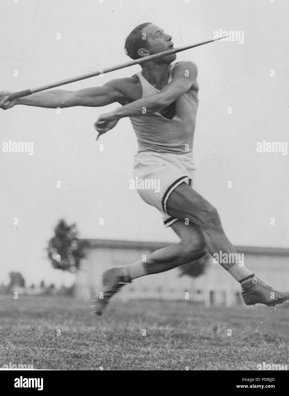 8 Béla Szepes javelot 2 Banque D'Images