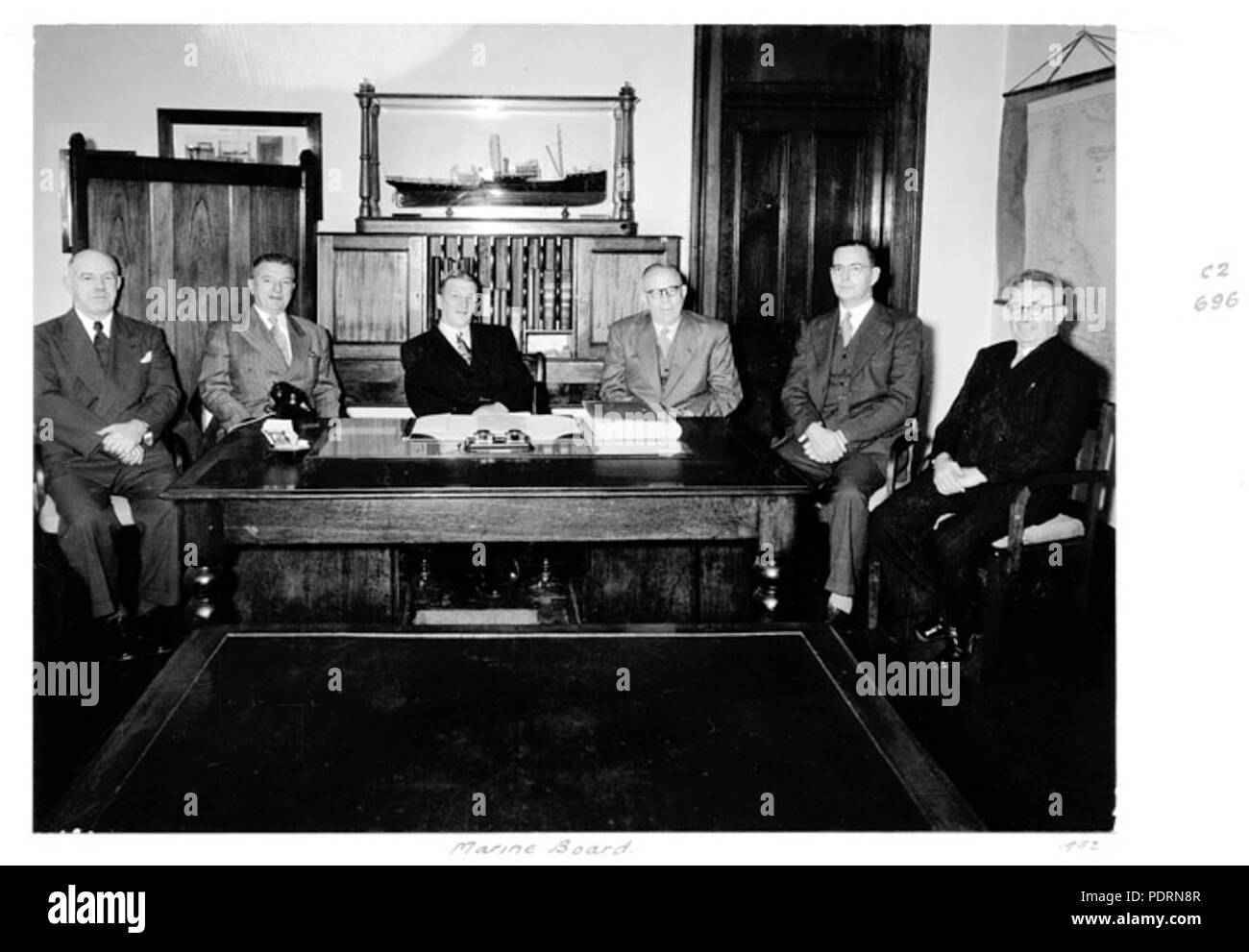 116 Archives de l'État du Queensland 4646 Groupe Conseil maritime Octobre 1952 Banque D'Images