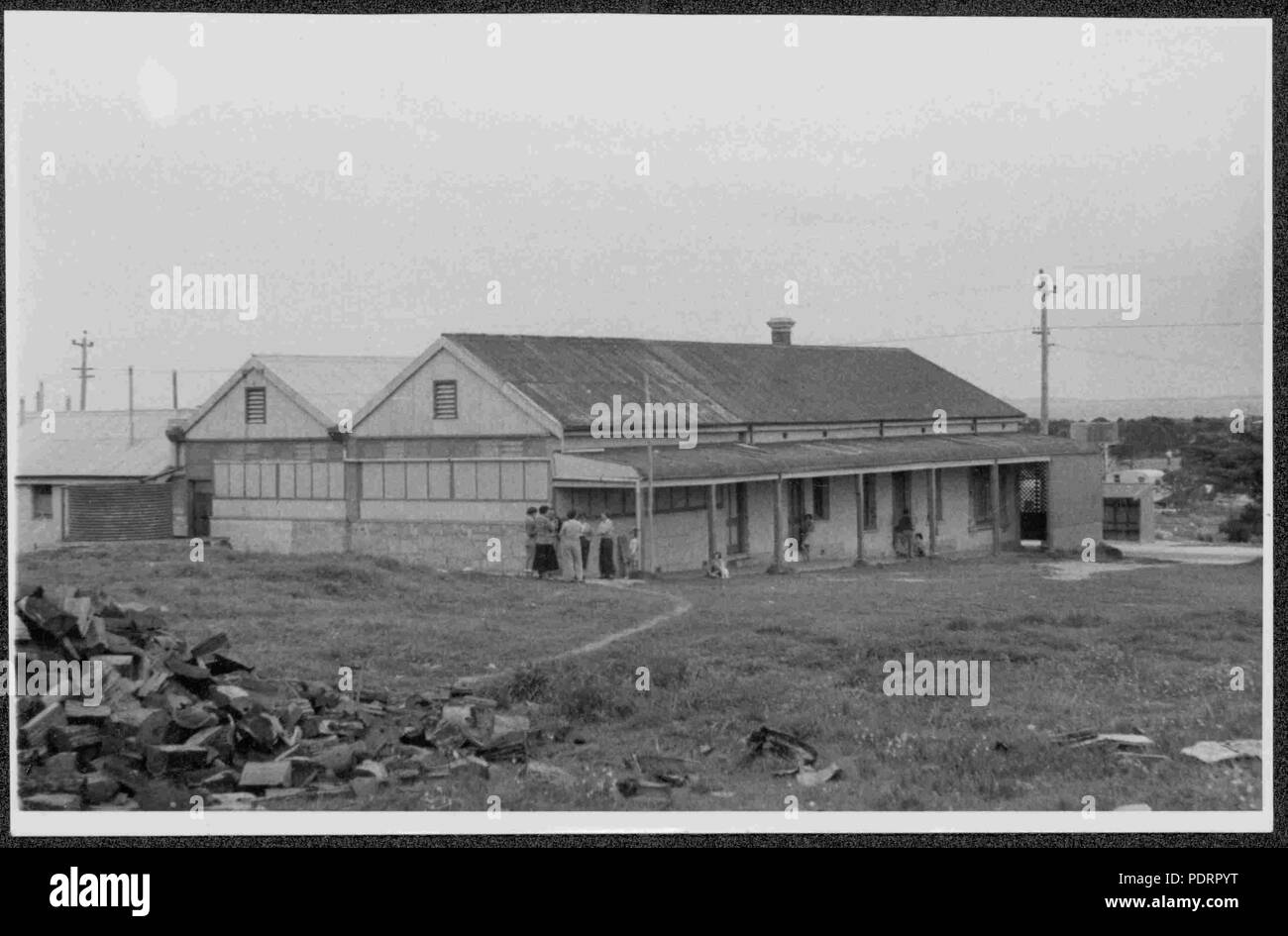 129 Seaside Cottage à Coogee Beach, Septembre 1946 Banque D'Images