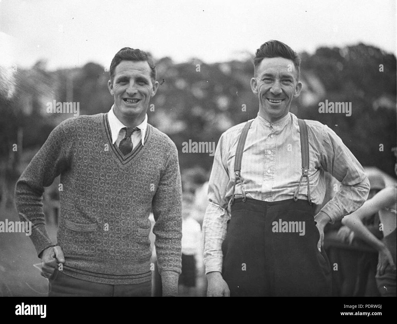161 43068 SLNSW première et troisième dans l'ancienne race des tampons au Rail Tram Section Électrique Picnic Banque D'Images
