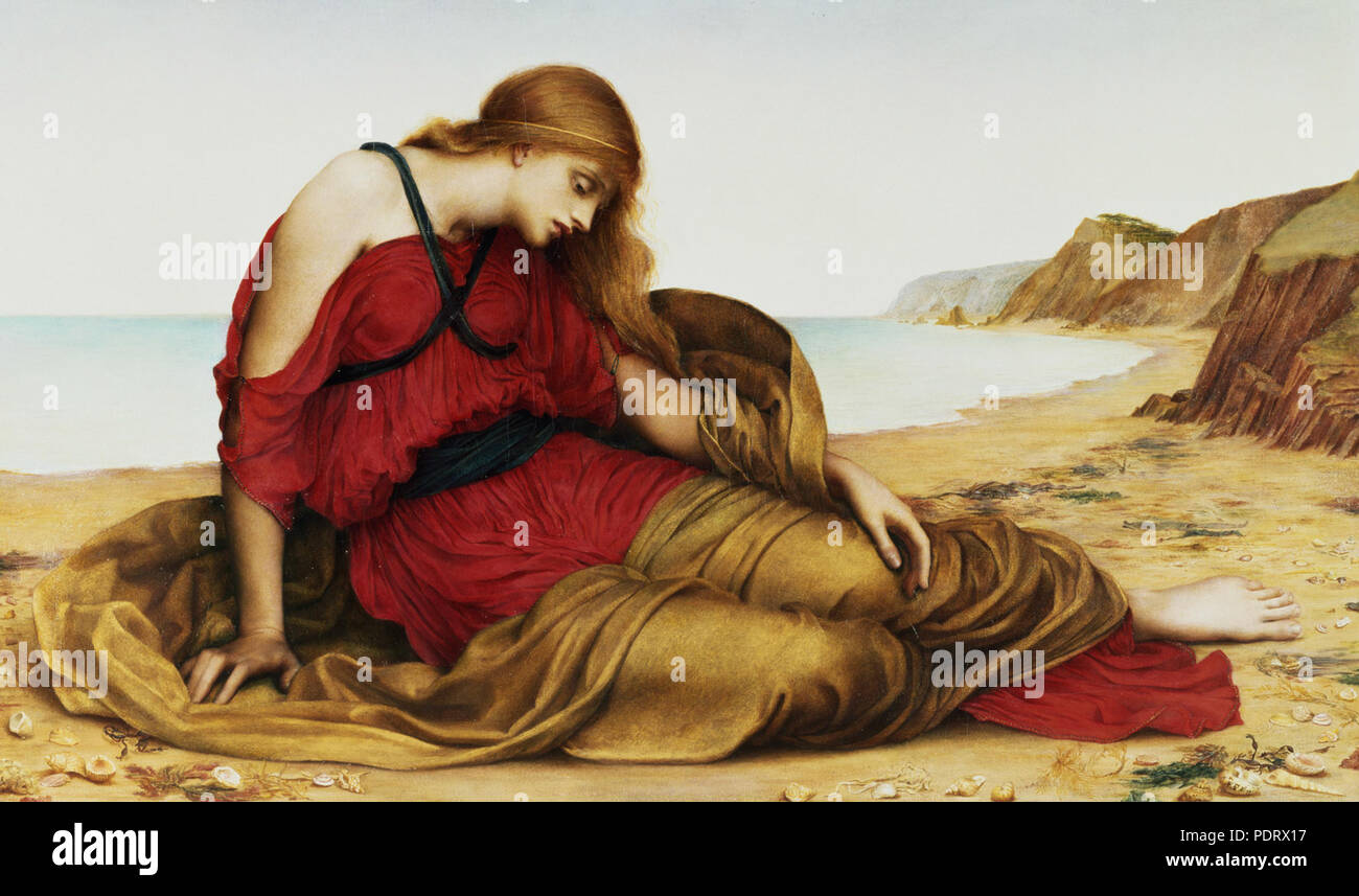 25 Ariadne à Naxos, par Evelyn de Morgan, 1877 Banque D'Images