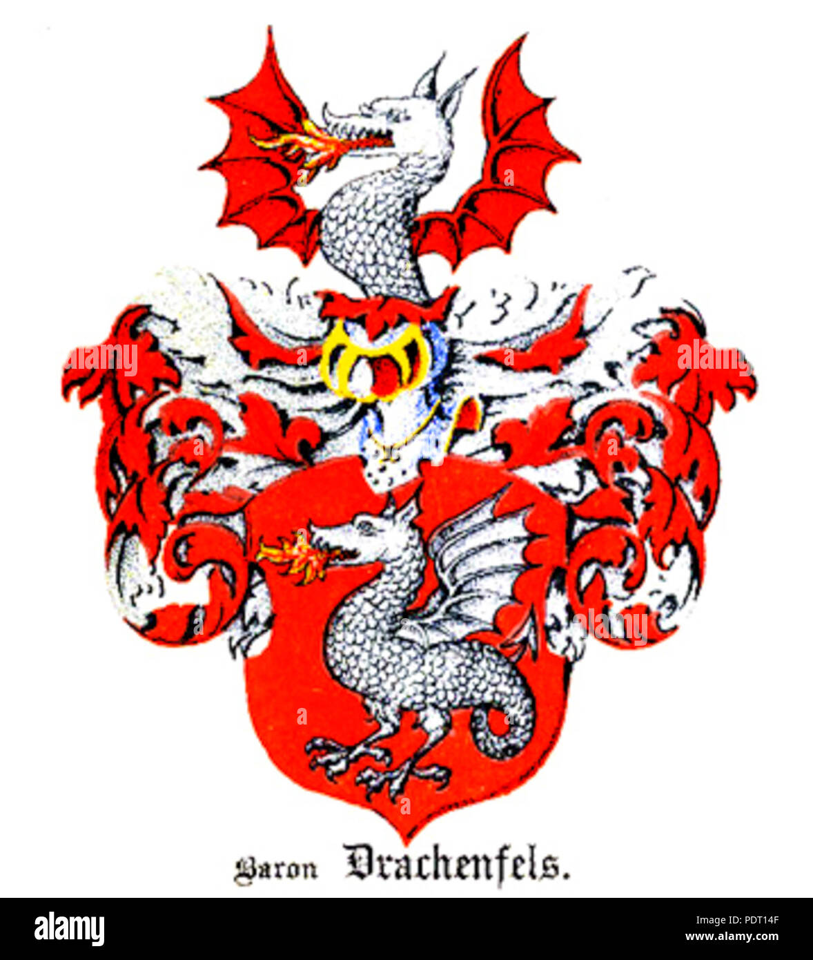 9 Baron Drachenfels Banque D'Images