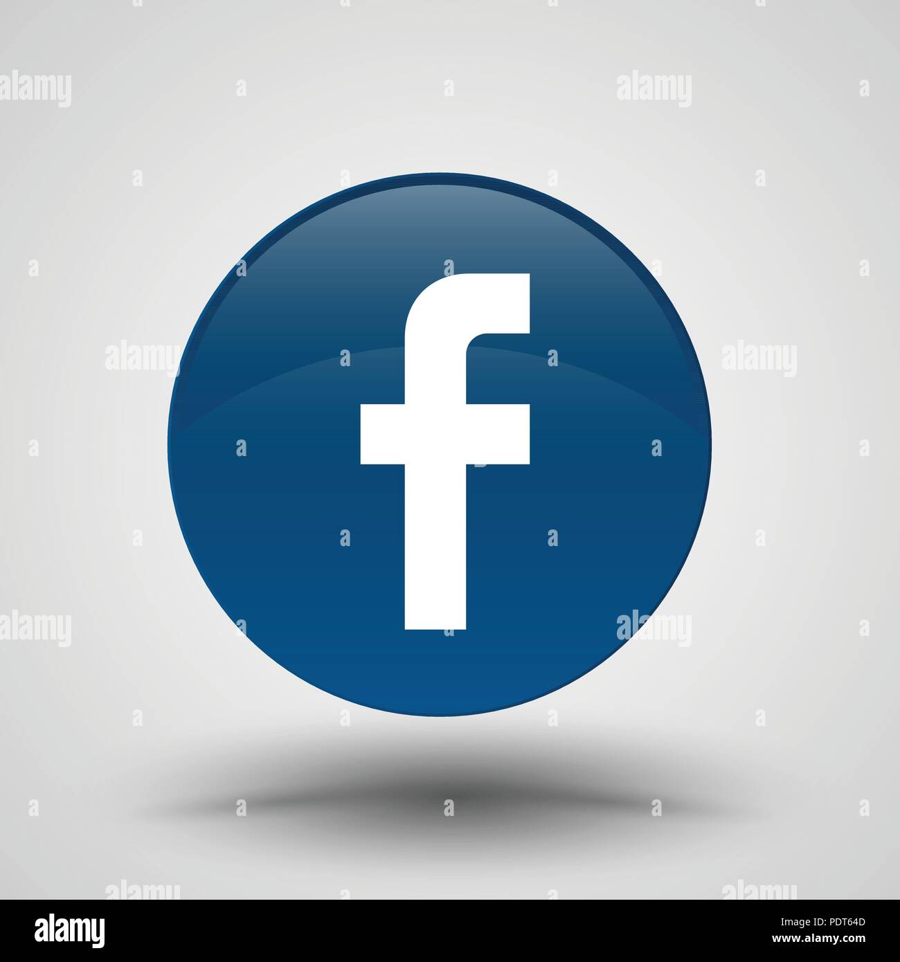 Facebook logo carré Banque d'images vectorielles - Alamy