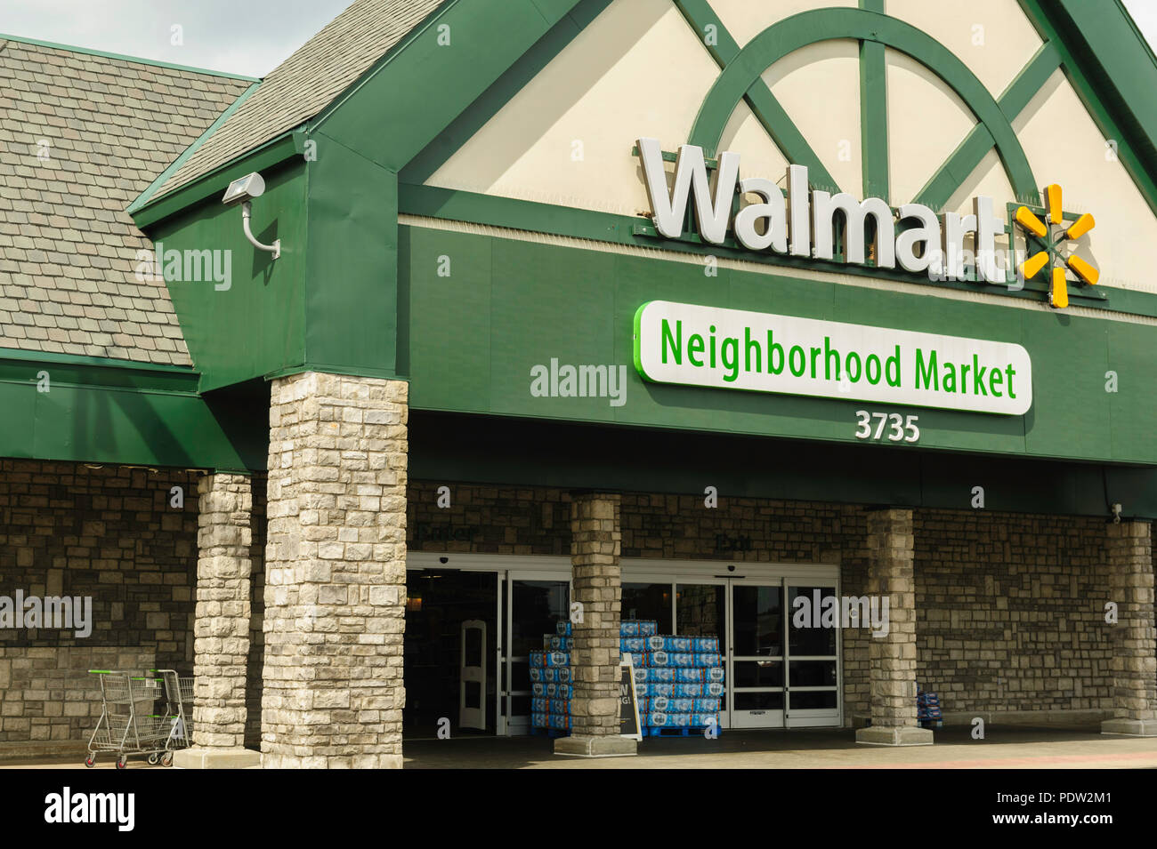 bâtiment Walmart