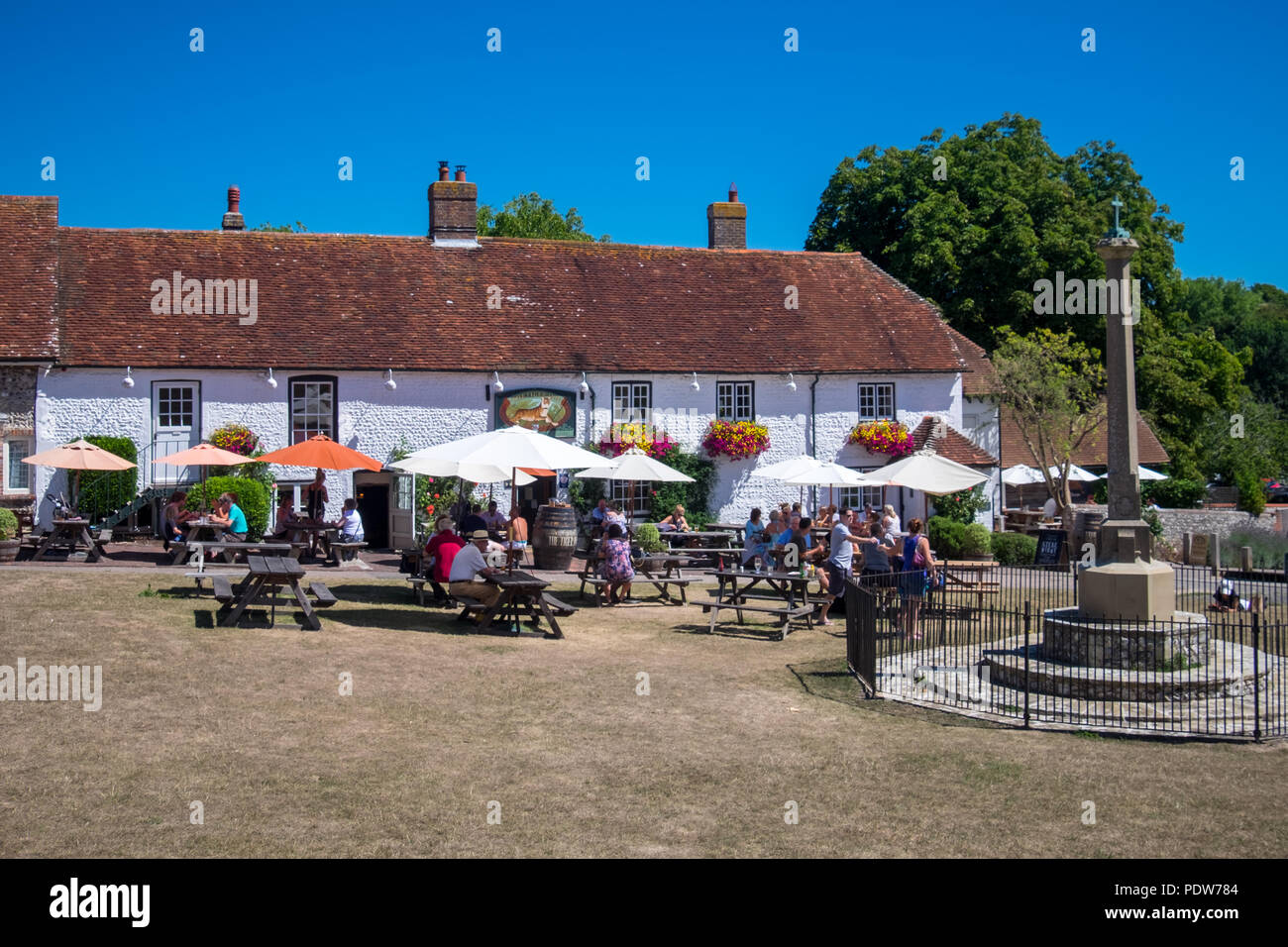 Le Tiger Inn, East Dean, East Sussex qui est situé à deux pas de la maison de retraite de Sherlock Holmes Banque D'Images