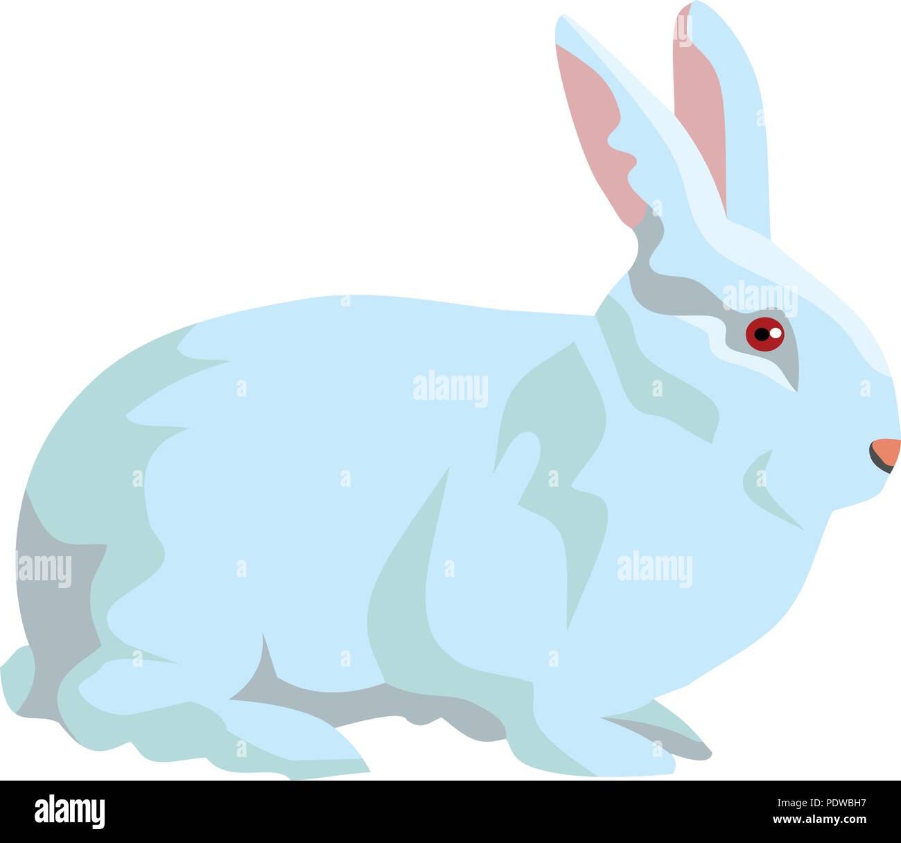 Animal mammifère de lapin Illustration de Vecteur
