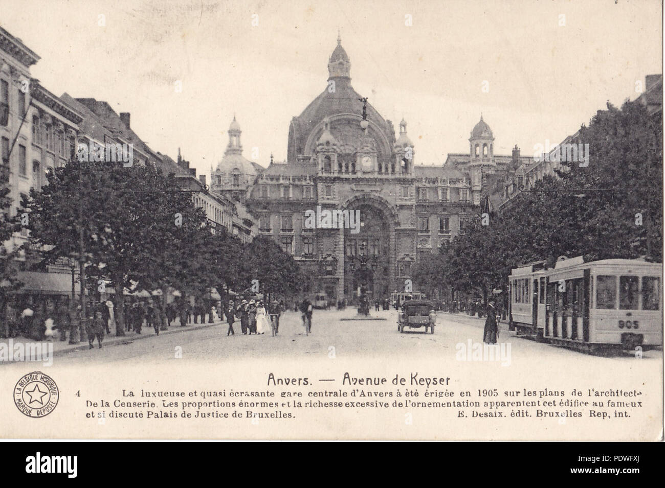 111 Desaix 4 - ANVERS - Avenue de Keyser Banque D'Images 111 Desaix 4 - ANVERS - Avenue de Keyser Banque D'Images