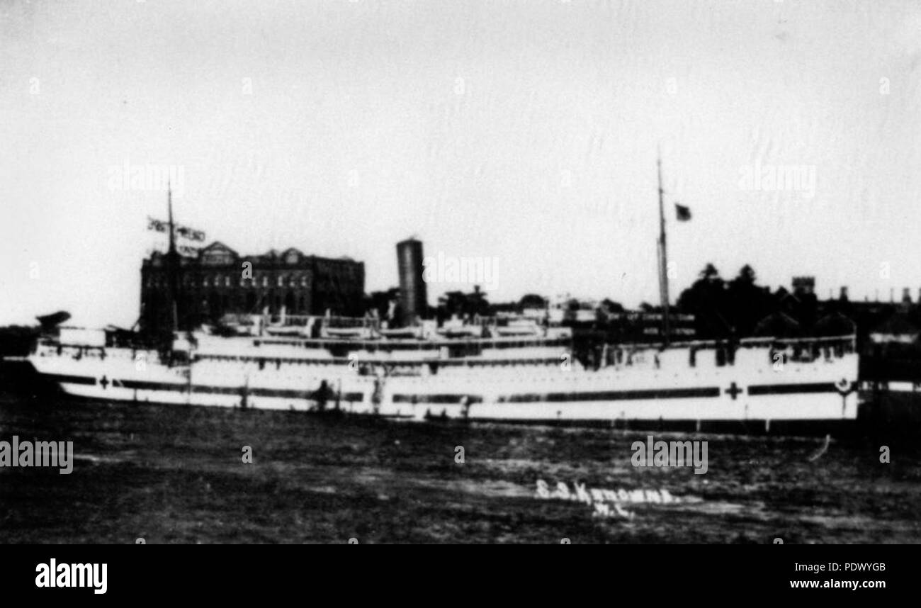 230 1 148691 StateLibQld Kanowna (navire) Banque D'Images