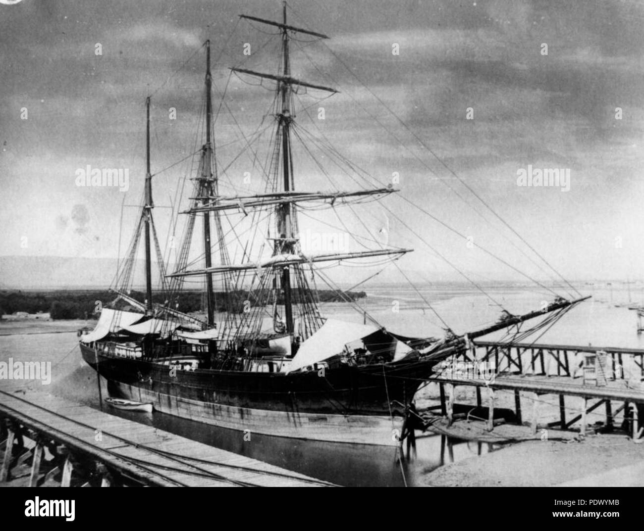 230 1 149231 StateLibQld Impératrice de Chine (navire) Banque D'Images