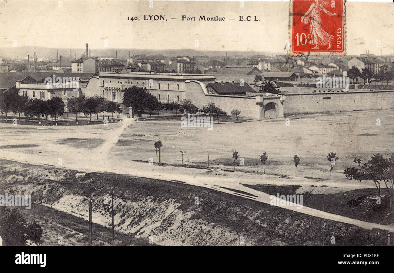 119 140 - ECL LYON - Fort MONTLUC Banque D'Images
