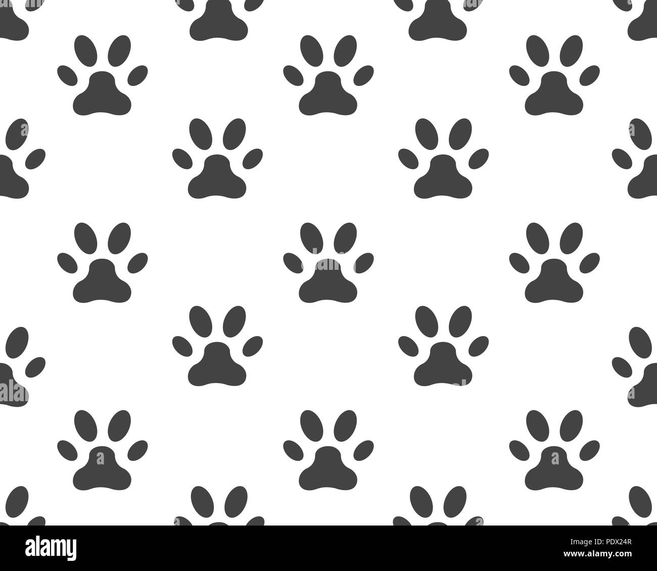 silhouette de patte d'animal. empreintes de pattes. icône de chiot chien ou  chat. empreinte d'animal de compagnie. 18980655 Art vectoriel chez Vecteezy