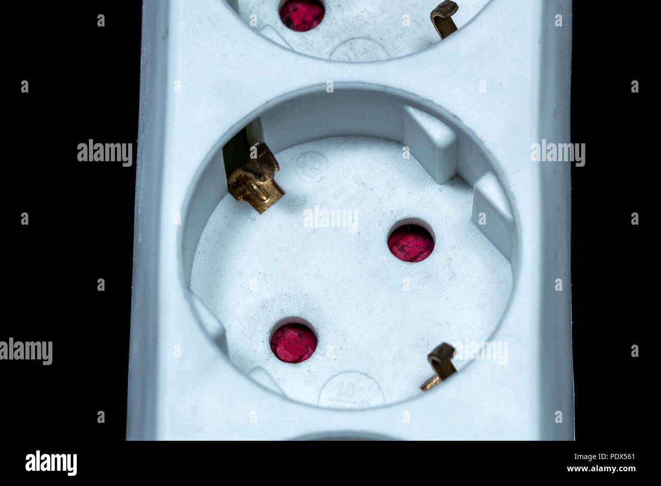Contacts de sécurité avec Powerboard Banque D'Images