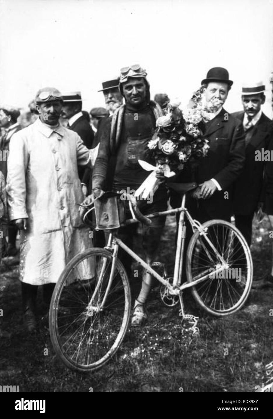 359 Tour de France 1er août 1909 - François Faber 1 Banque D'Images