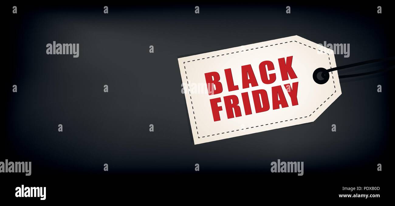 Le vendredi noir vente discount label vector illustration EPS10 Illustration de Vecteur