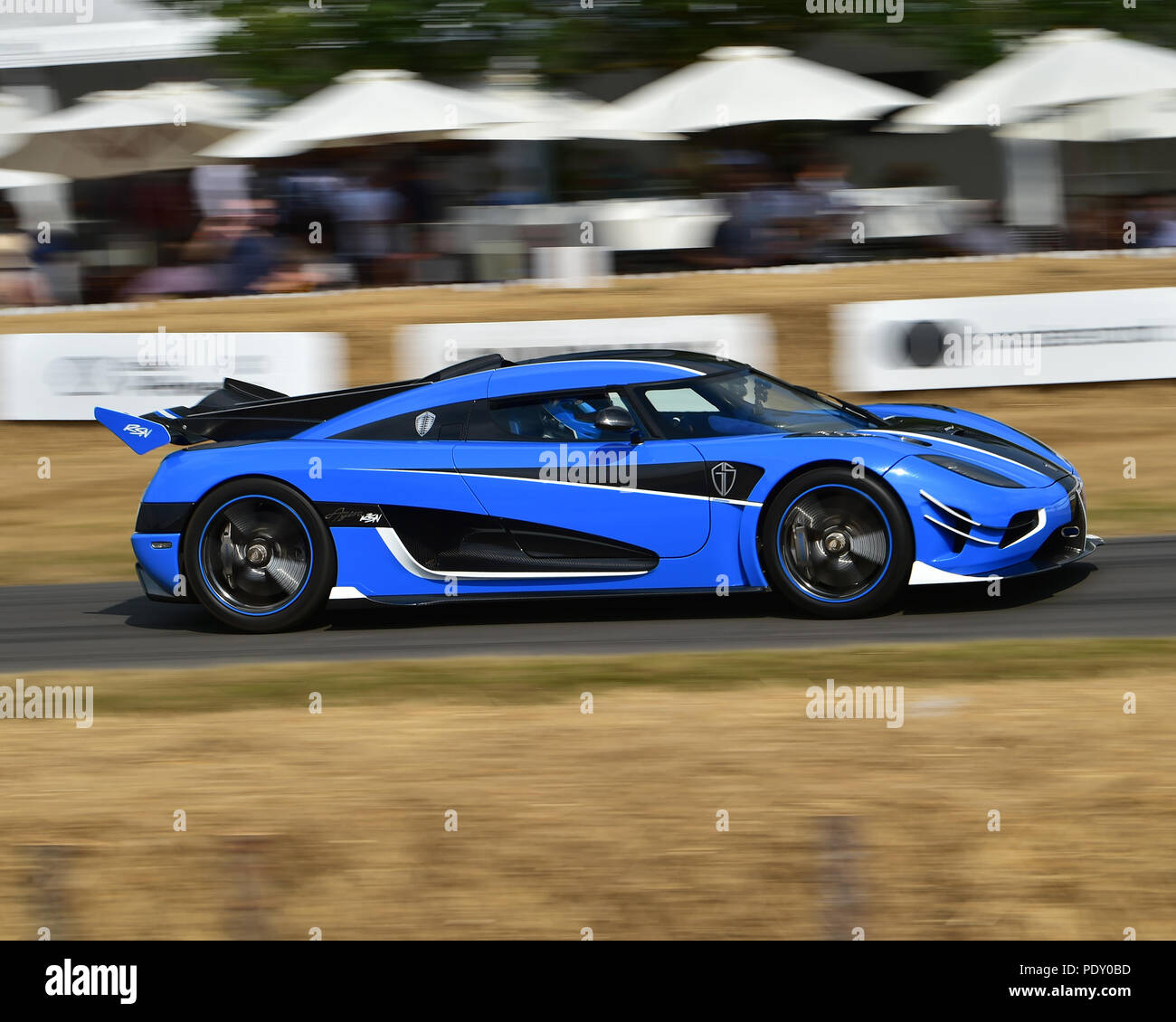 Neil Miller, Audi RS5, RSN Supercar Michelin Run, première vue, Festival of Speed - le Silver Jubilee, Goodwood Festival of Speed 2018, Mot Banque D'Images