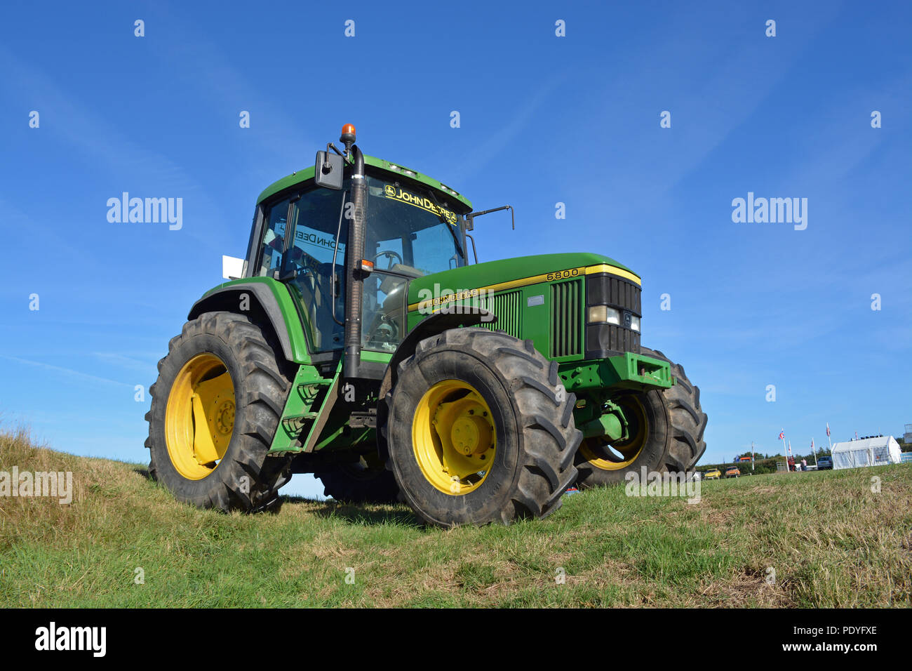 Tracteur John Deere 6800 Banque D'Images