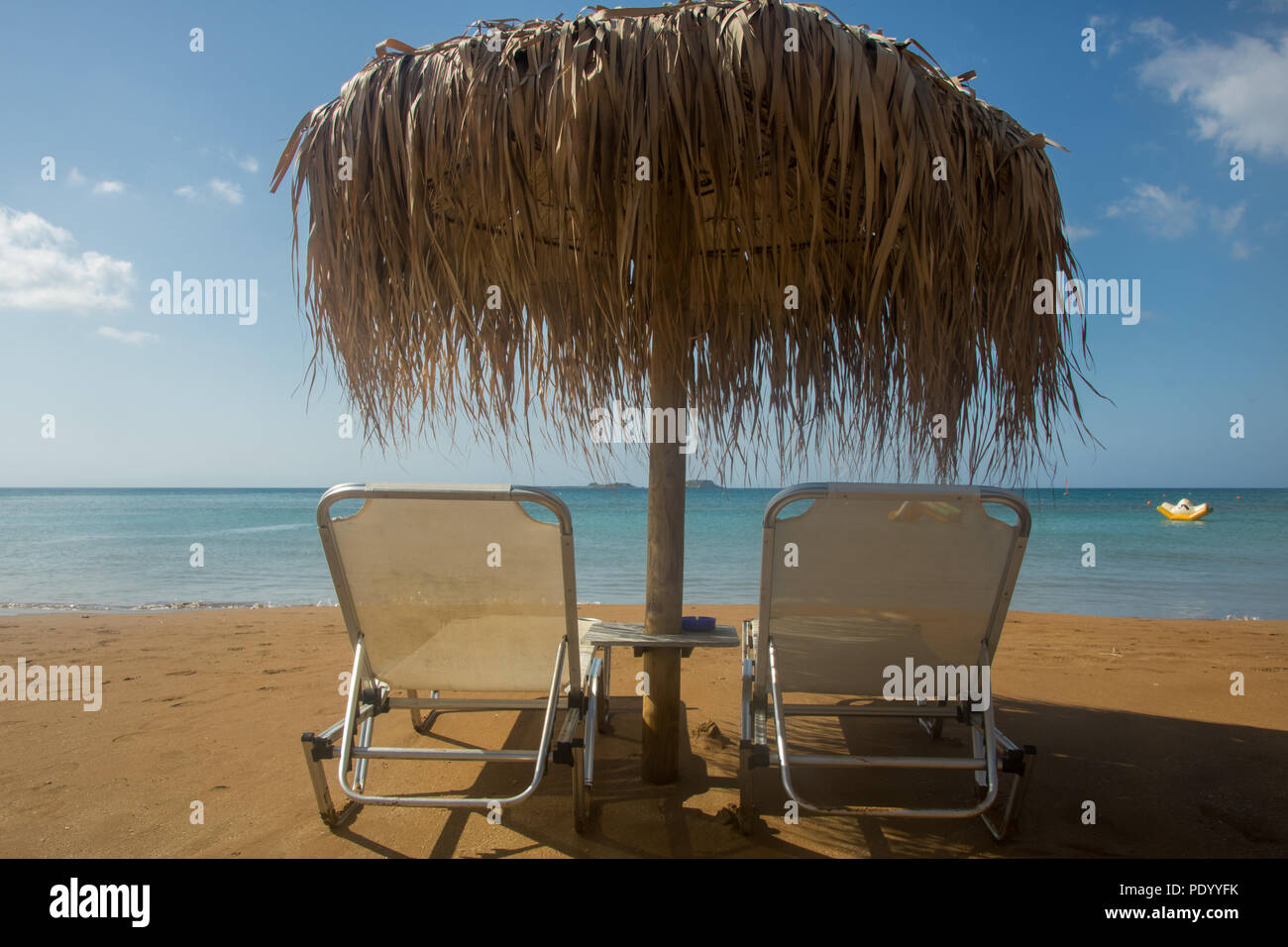 Xi beach, île de Kefalonia (Grèce), Céphalonie Banque D'Images