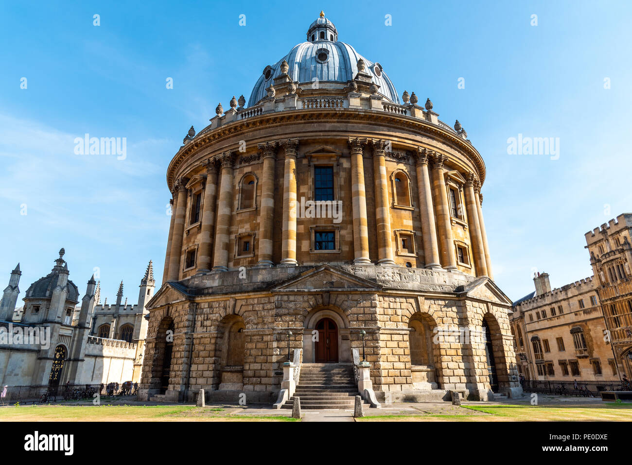 La Radcliffe Camera vu à Oxford, Angleterre Banque D'Images