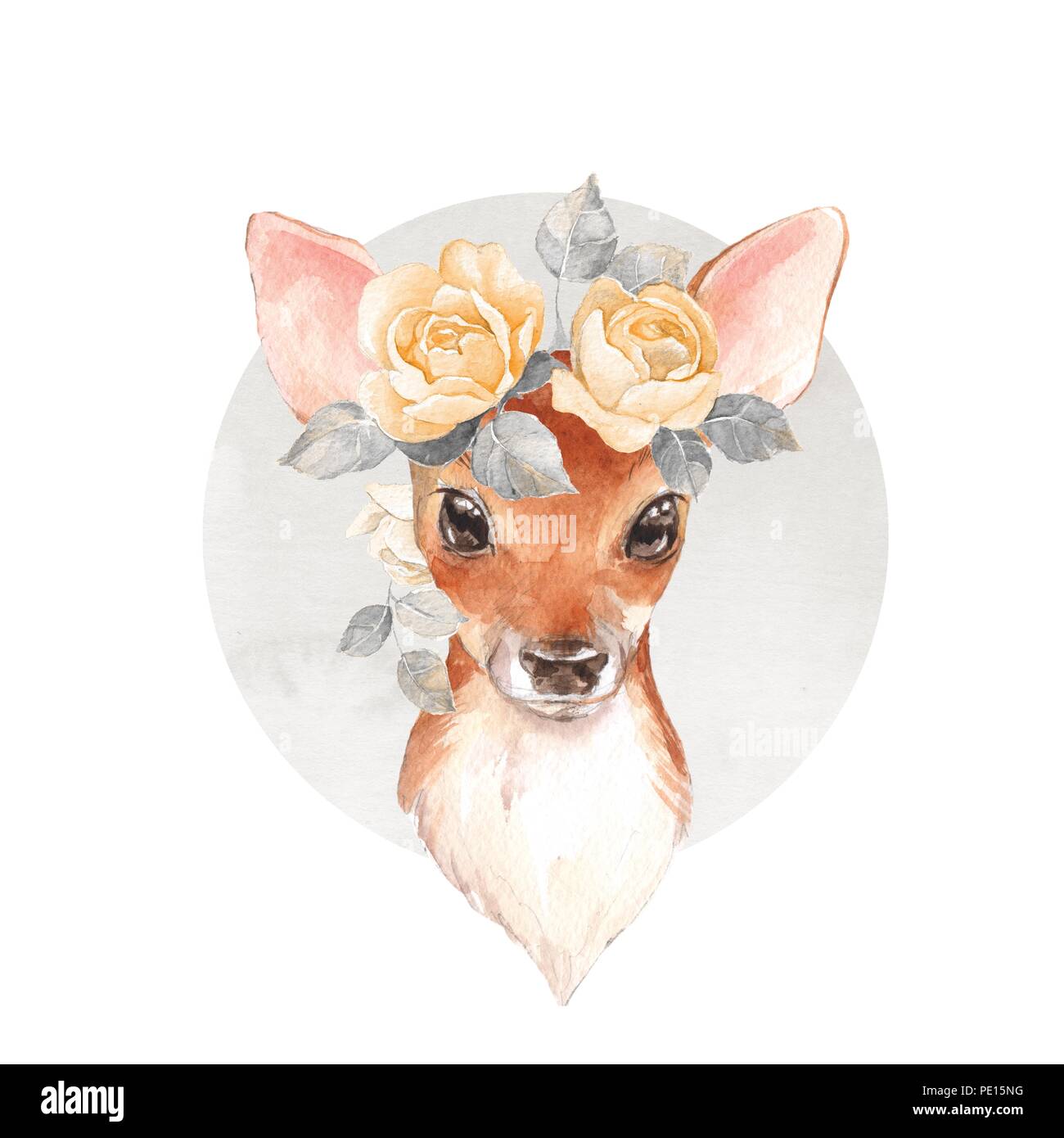 Bebe Chevreuil Et De Fleurs Hand Drawn Mignon Faon Illustration A L Aquarelle Photo Stock Alamy Bebe Chevreuil Et De Fleurs Hand Drawn Mignon Faon Illustration A L Aquarelle Photo Stock Alamy