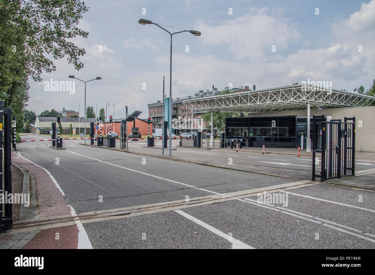 Entrée de la société Abbott à Weesp Pays-Bas 2018 Banque D'Images