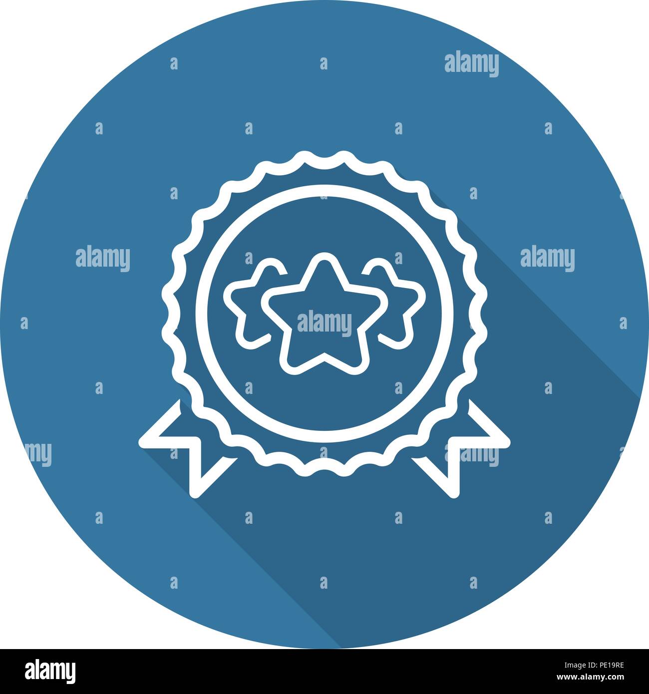 L'icône de la ligne de meilleur choix. Illustration de Vecteur