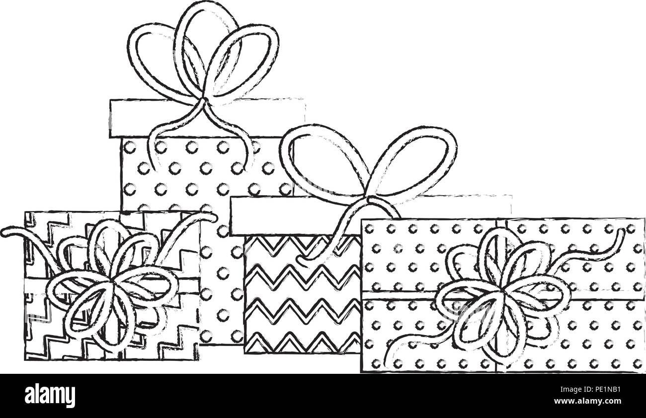 Cadeaux D Anniversaire Decoration Ruban Bow Boites Design Dessin A La Main Image Vectorielle Stock Alamy Cadeaux D Anniversaire Decoration Ruban Bow Boites Design Dessin A La Main Image Vectorielle Stock Alamy