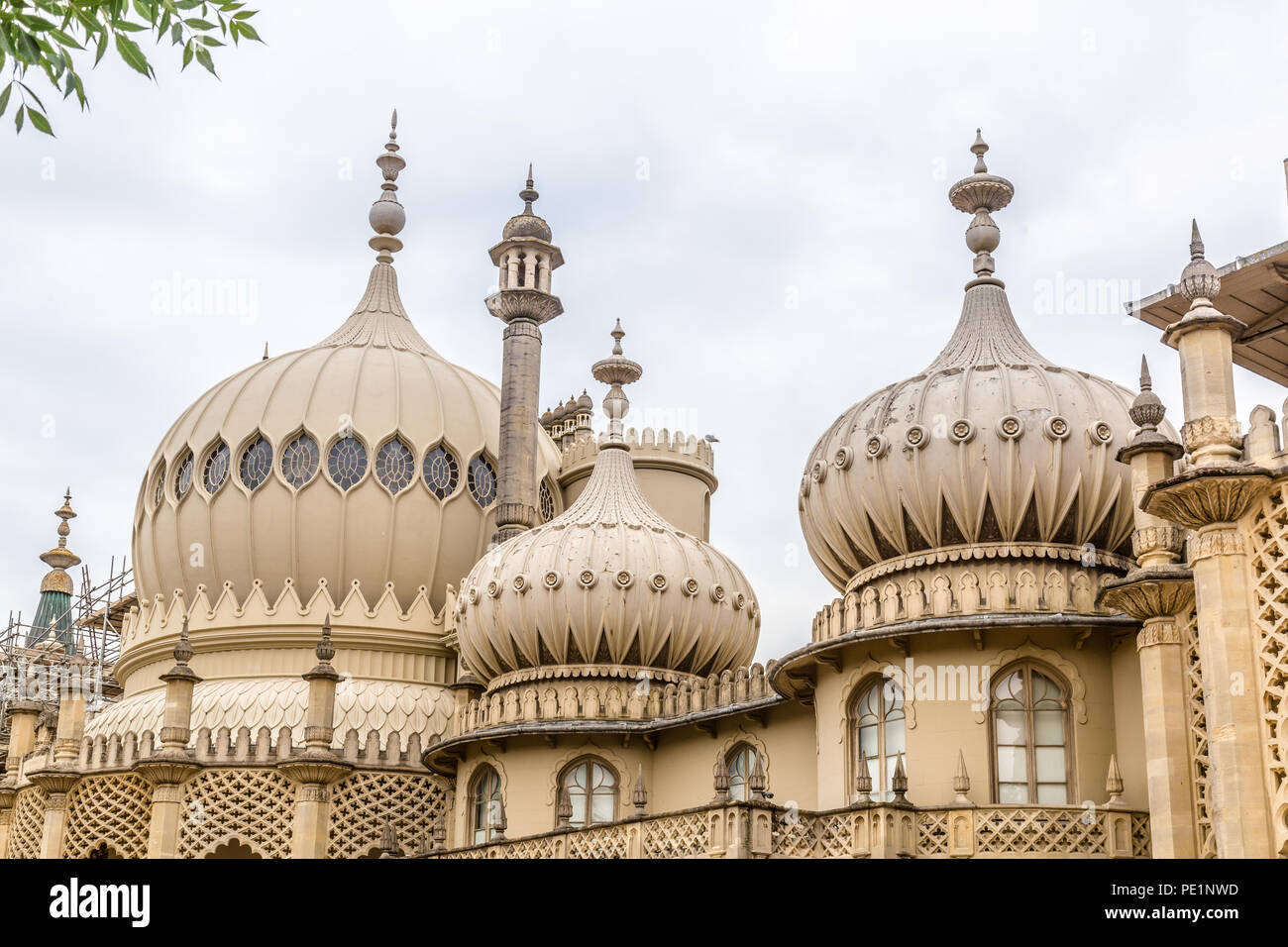 Royal Pavilion à Brighton dans l'East Sussex au Royaume-Uni. Banque D'Images