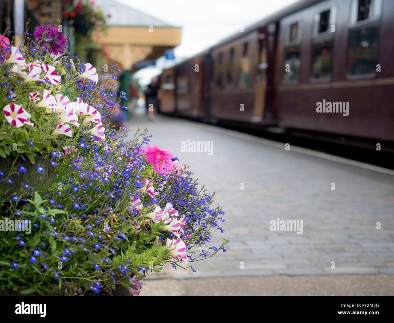 Gare de Sheringham. Banque D'Images