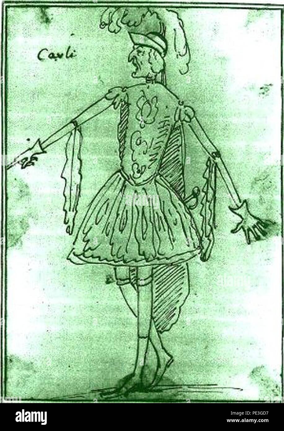 Antonio Francesco Carli. Banque D'Images