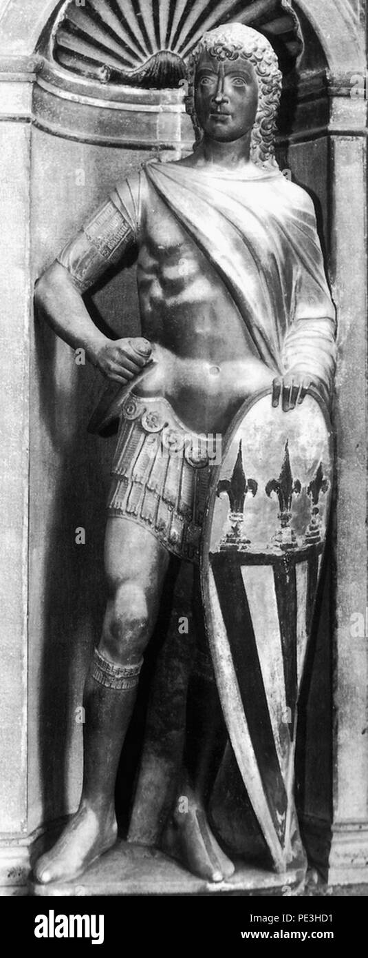 Santo Rizzo Antonio Rizzo, Statua 1 Monumento Tron, Basilica dei Frari, Venise ...