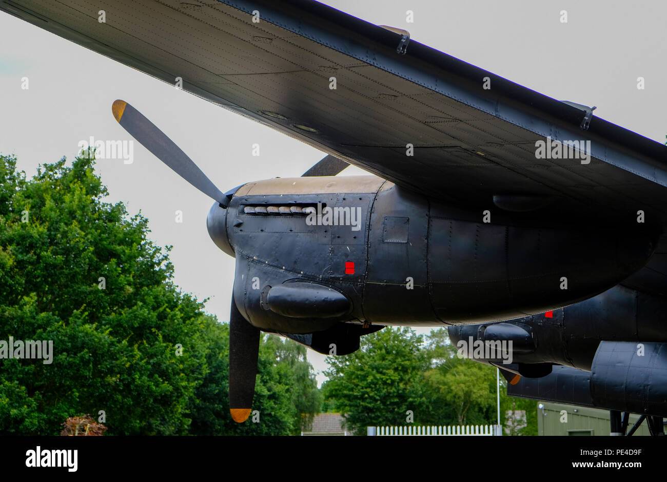 'Jane' Avro Lancaster - World War 2 bombardiers lourds britanniques et l'un des 3 aéronefs en cours d'exécution Banque D'Images
