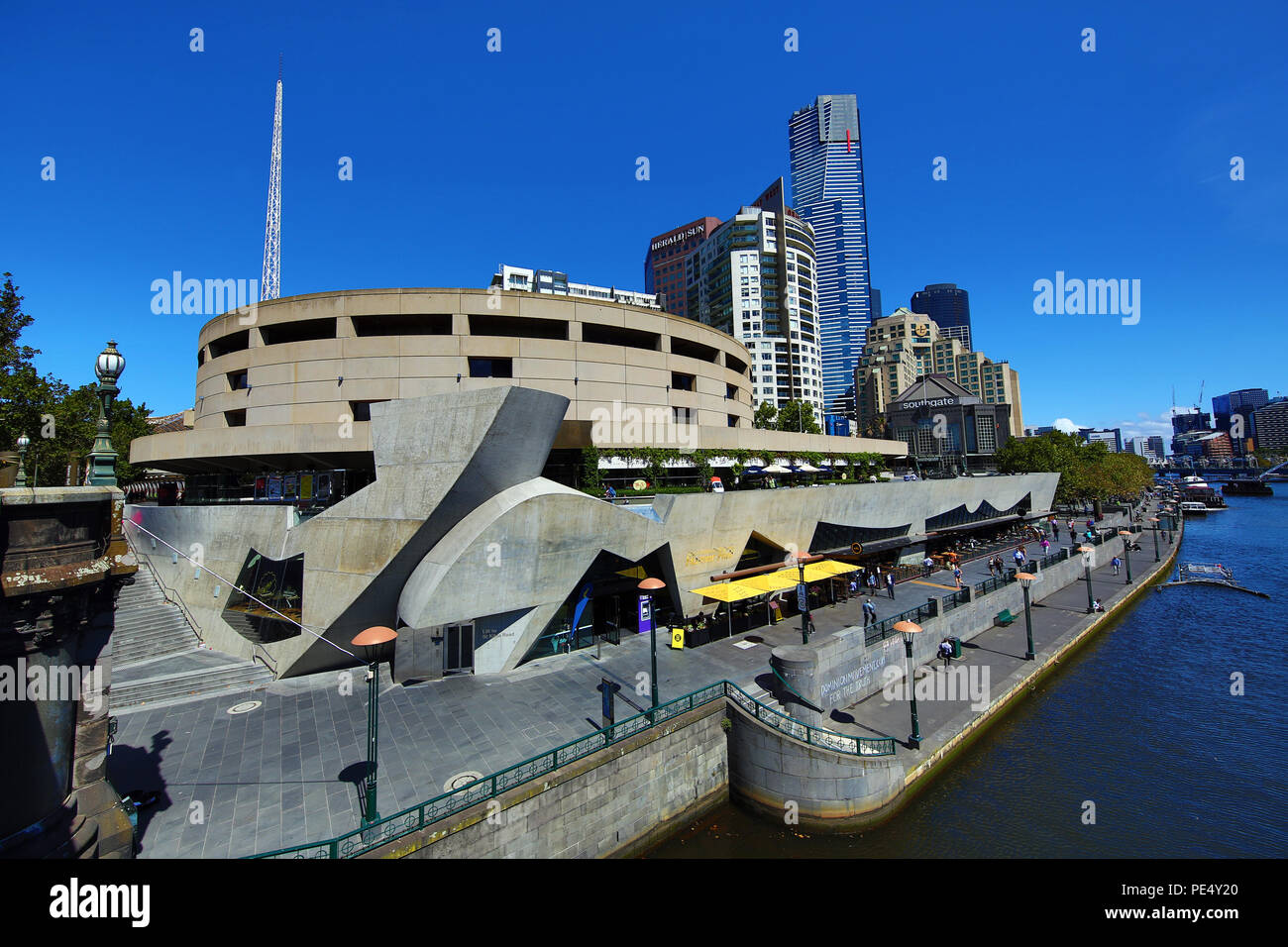 Hamer Hall Arts Centre, Melbourne, Victoria, Australie Banque D'Images