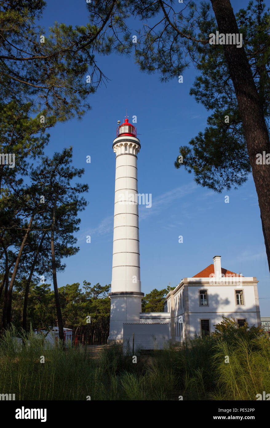 Bâtiment phare urbain à Vila Real de Santo Antonio, Algarve, Portugal, Europe Banque D'Images