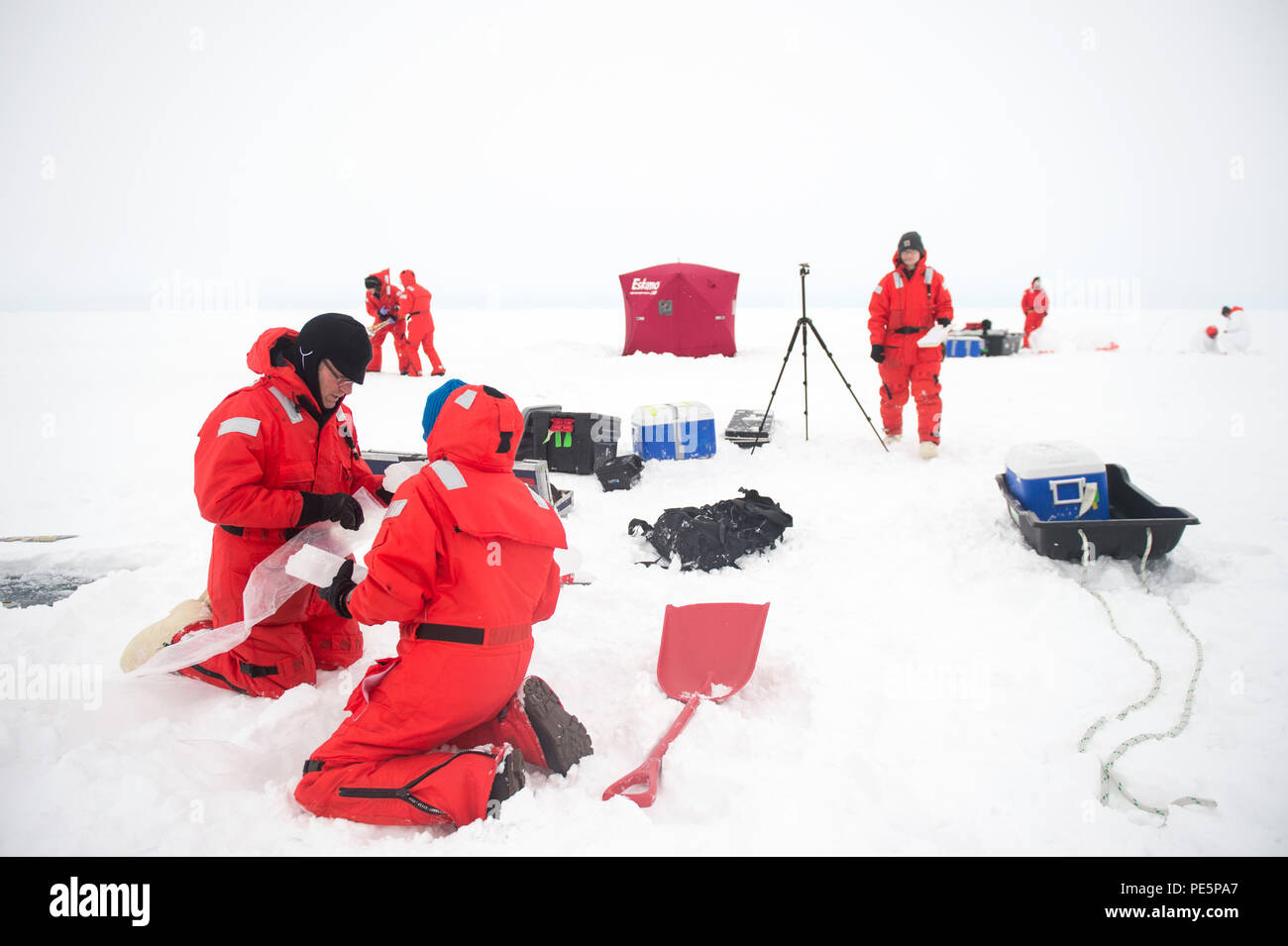 Carottes De Glace Banque D Image Et Photos Alamy