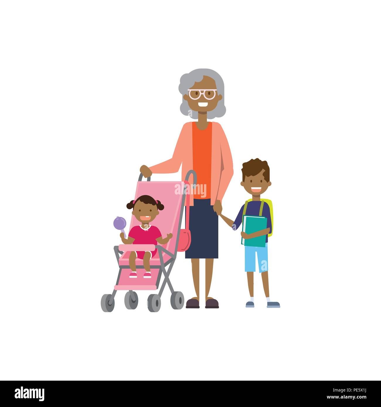 Grand Mere Africaine Avec Bebe Petits Enfants En Poussette Multi Generation Family Pleine Longueur Avatar Sur Fond Blanc Les Concept De Famille D Arbre De Genre Television Design Dessin Anime Image Vectorielle Stock Alamy Grand Mere Africaine Avec Bebe Petits Enfants En Poussette Multi Generation Family Pleine Longueur Avatar Sur Fond Blanc Les Concept De Famille D Arbre De Genre Television Design Dessin Anime Image Vectorielle Stock Alamy