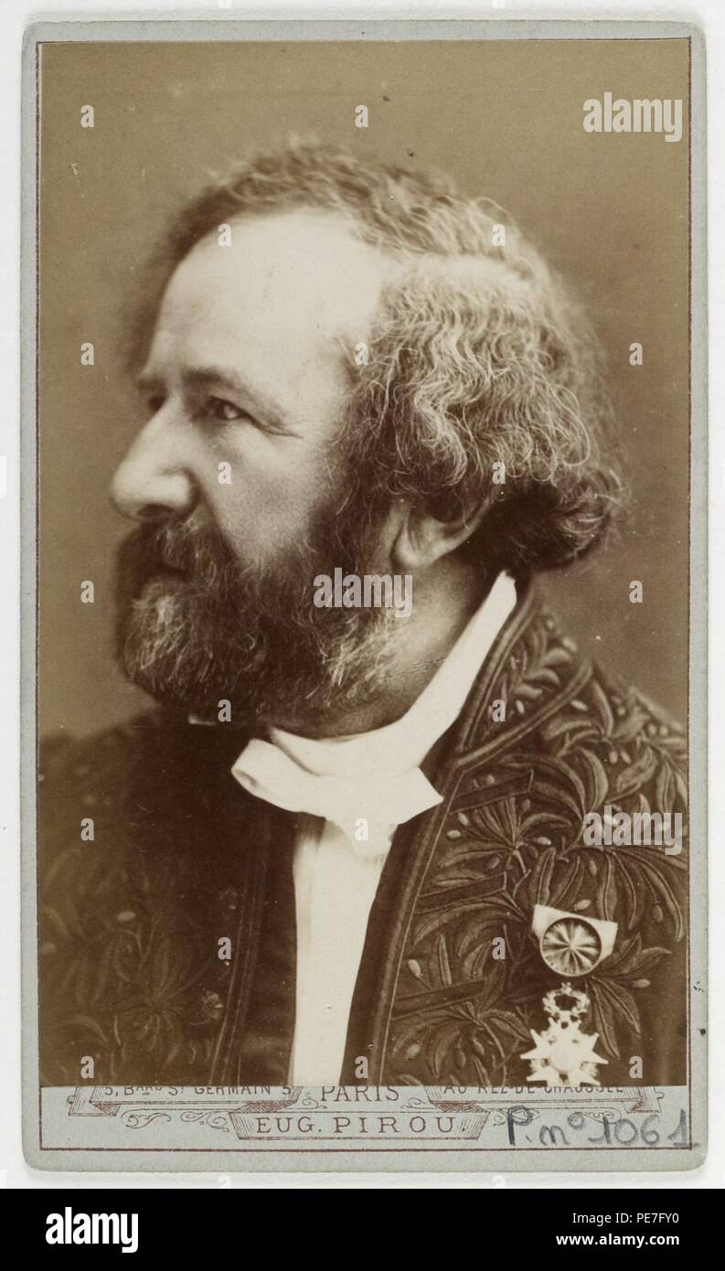 Armand Hippolyte Louis Fizeau par Eugène Pirou - Original. Banque D'Images