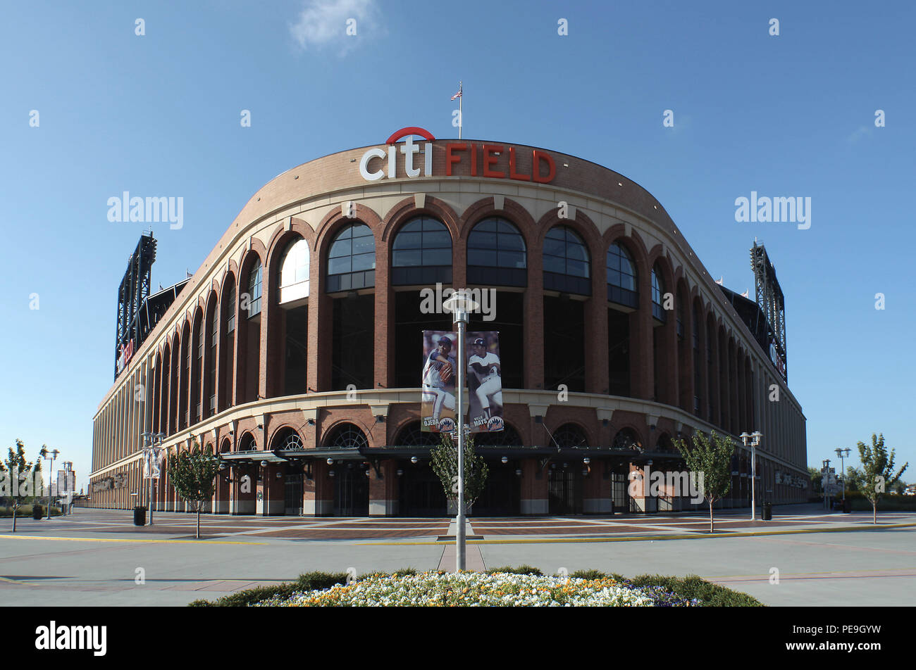 Mets Citifield Stadium NY NY Banque D'Images