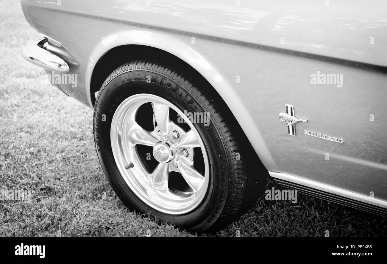Ford Mustang classique Banque D'Images